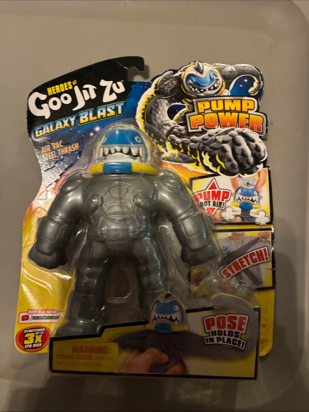 Galaxy Blast Pump Power Stretch Figure - Goo Jit Zu